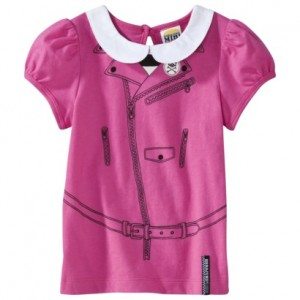 Harajuku Mini for Target® Toddler Girls' Printed Straps and Button Tee - Pink