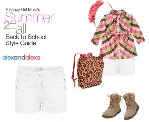 Summer 2 Fall Back to School Style Guide: White Shorts After Labor Day | AFancyGirlMust.com