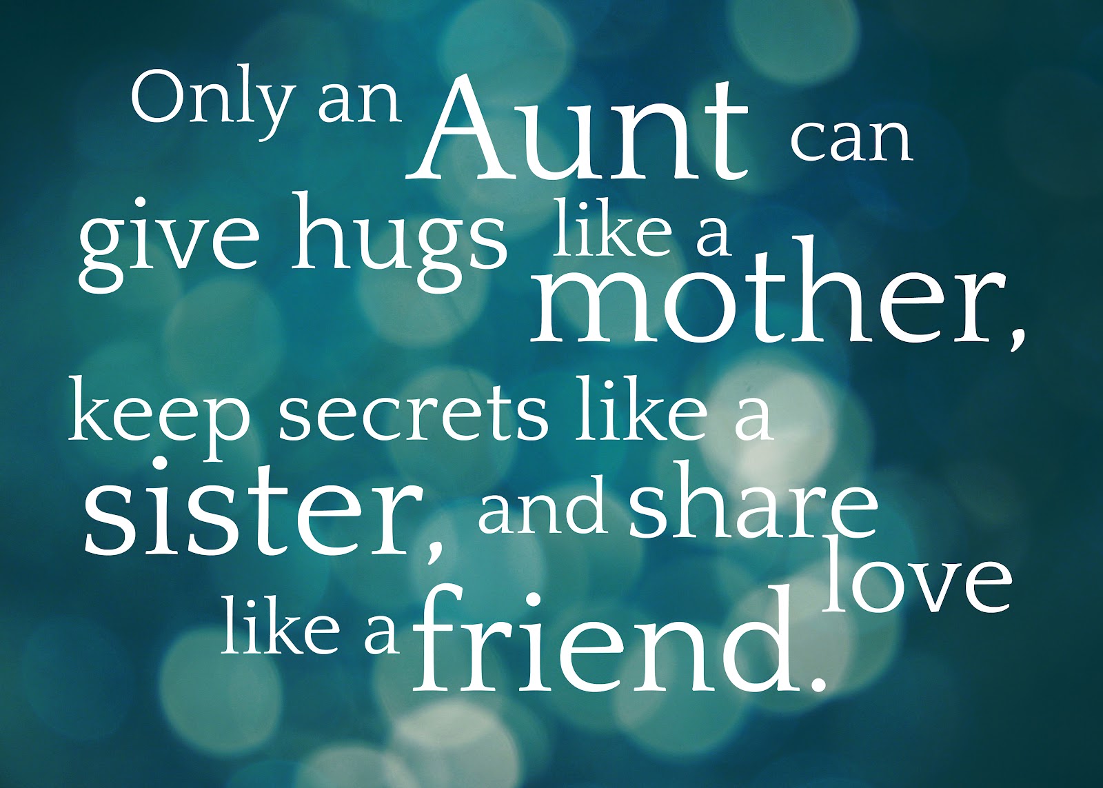 Aunt Quotes