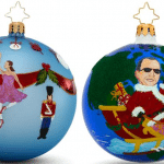 Kelly Ripa and Matt Lauer Christopher Radko ornaments