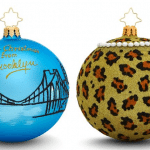 Brooklyn Decker and Cyndi Lauper Christopher Radko ornaments