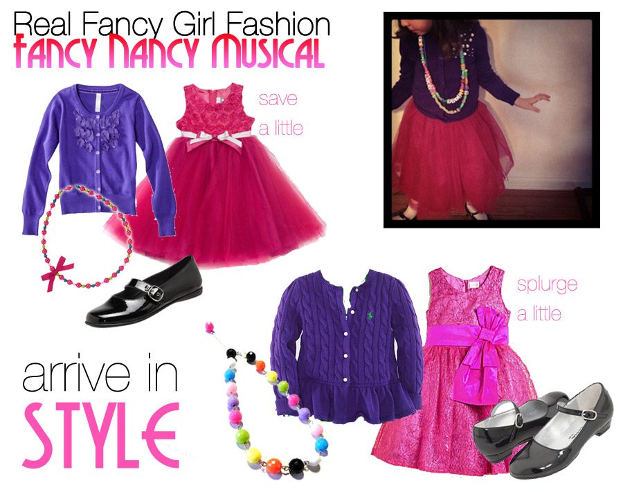 Real Fancy Girl Fashion: Fancy Nancy Inspired