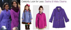 Look for Less: Sasha and Malia Obama