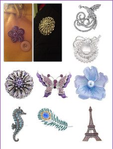 Costume Brooches | AFancyGirlMust.com