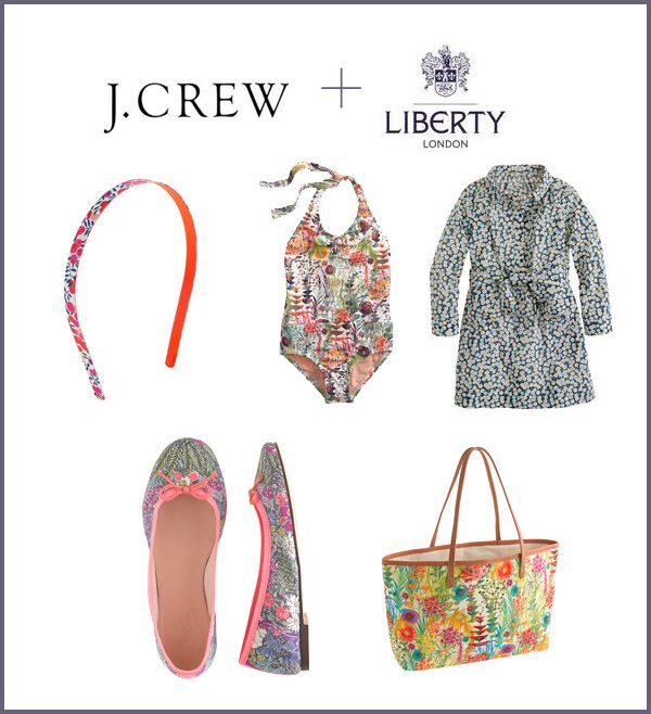 J.Crew and Liberty of London