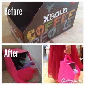 Keurig coffee box duct tape DIY project