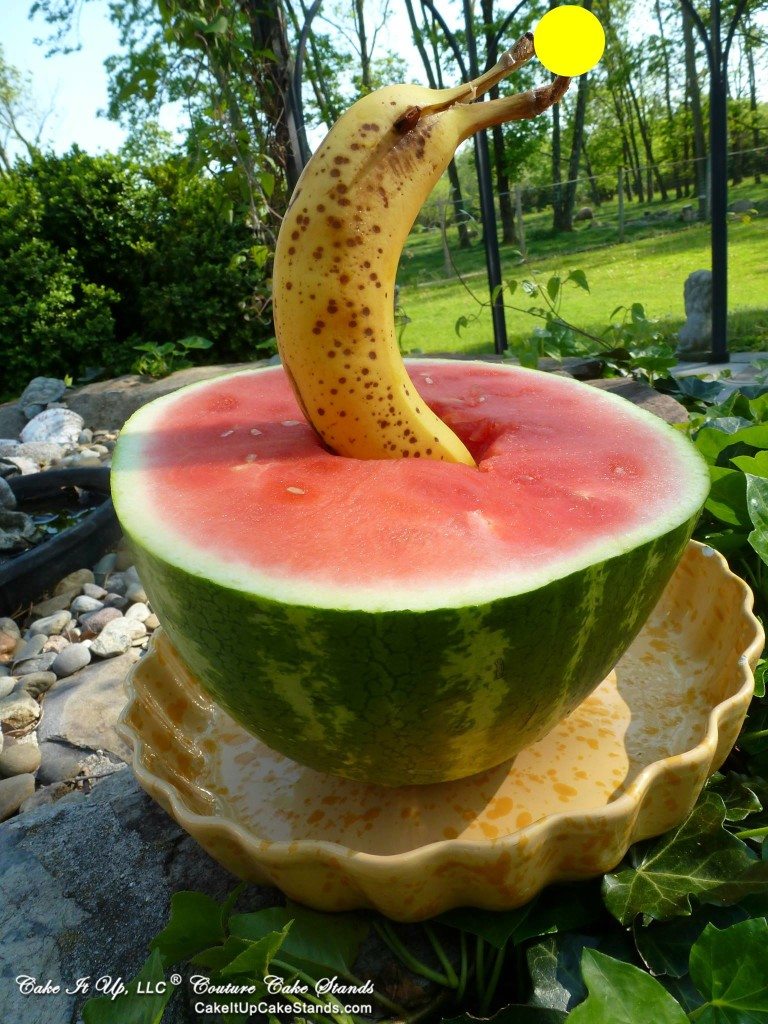 Dolphin Banana in a Watermelon