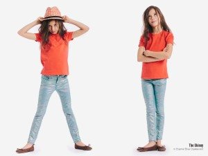 7 for All Mankind Kids Fall 2013: The Skinny in Enamel Blue Opalescent