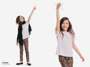 7 for All Mankind Kids Fall 2013: The Skinny in Gold Cheetah