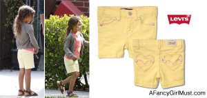 Nahla Levi's Summer Midi Shorts | AFancyGirlMust.com