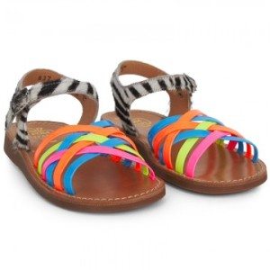 AlexandAlexa.com POM D'API PONY SKIN SANDALS, $89.50