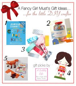 2013 Holiday Gift Guide: Gifts for the Little DIY Crafter | AFancyGirlMust.com