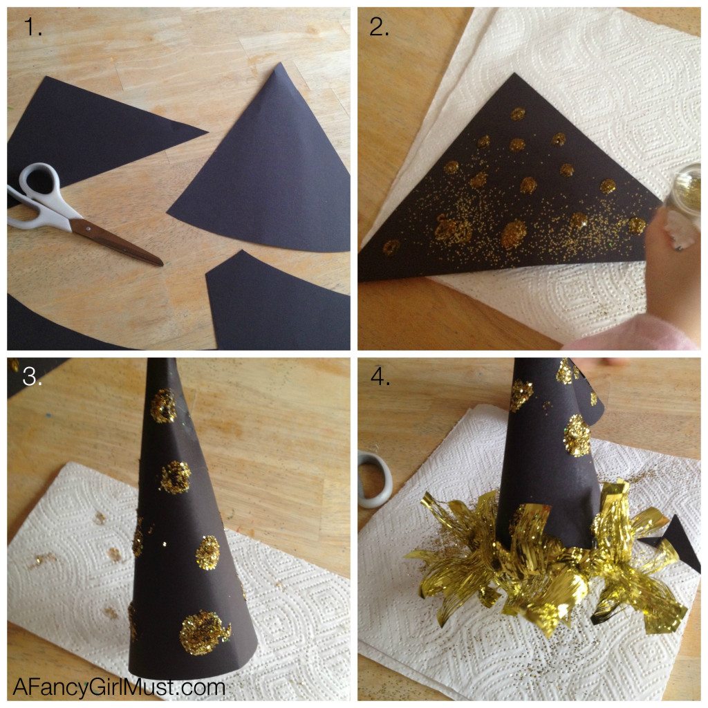 DIY New Year's Eve Hat | AFancygirlMust.com