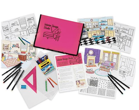 Gifts for the Fancy Girl Tween: Interior Design Studio Kit | AFancyGirlMust.com