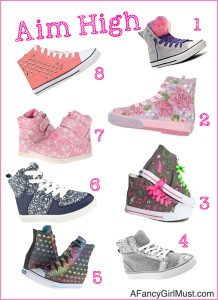 High Tops for Girls | AFancyGirlMust.com