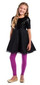 FabKids Faux Leather Tutu Dress