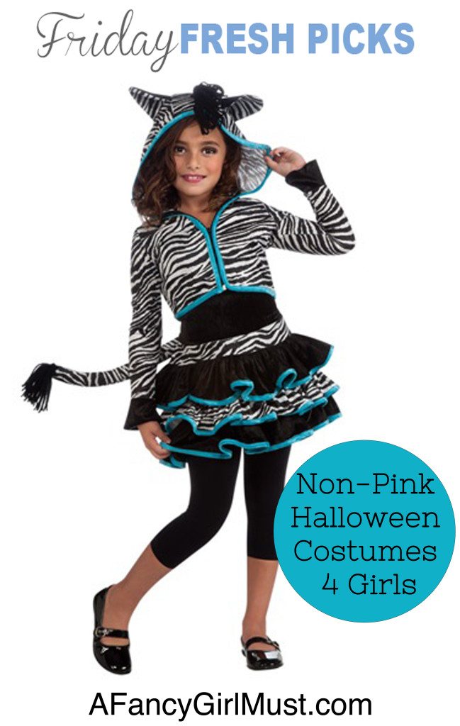 Friday Fresh Picks: Non-Pink Halloween Costumes for Girls | AFancyGirlMust.com