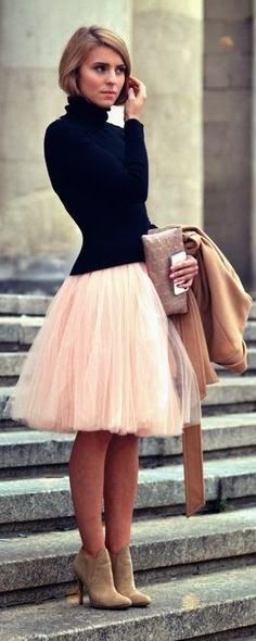 Friday Fresh Picks: Ways to Wear Tulle Skirts When Your a Grown-Up | AFancyGirlMust.com