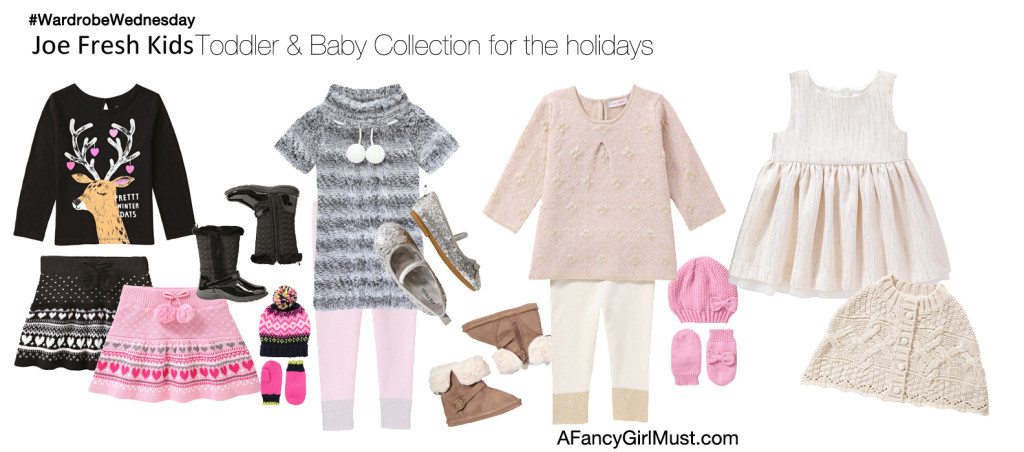 Joe Fresh Kids - Toddler & Baby Holiday Looks | AFancyGirlMust.com