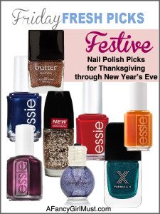 Friday Fresh Picks: Festive Nail Polish Colors for the Holidays