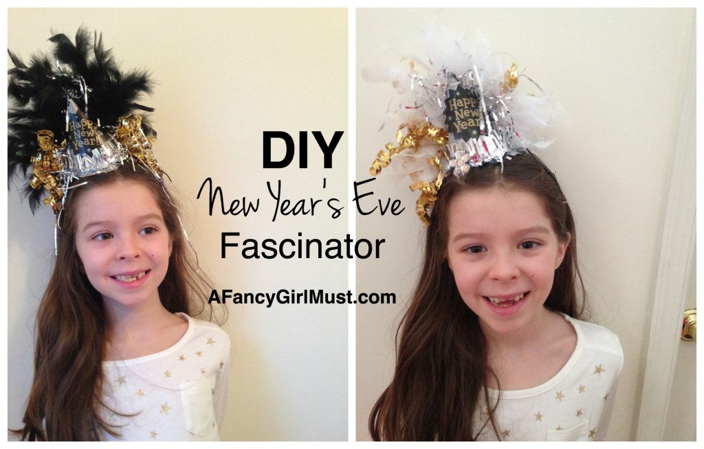 DIY New Year's Eve Fascinators | AFancyGirlMust.com