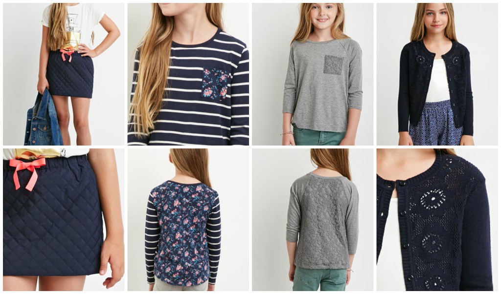 #FoundatSimon Back to School Fashion Haul from Forever21 Kids | AFancyGirlMust.com