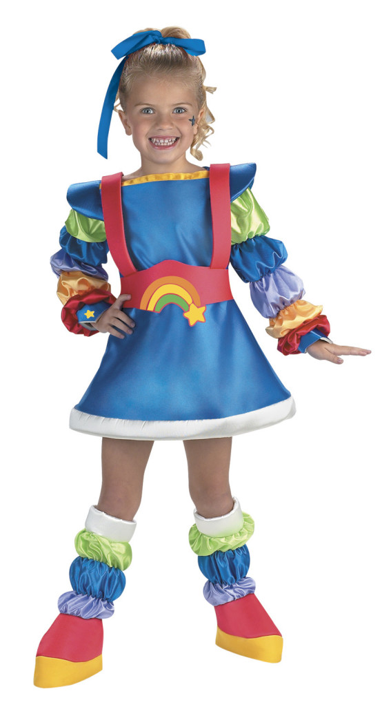 Halloween Throwback: 1980's Cartoon Costumes for Girls- Rainbow Brite