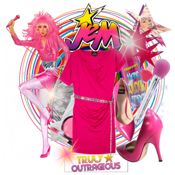 Halloween Throwback: 1980's Cartoon Costumes for Girls- Jem