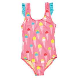 Dive Into Summer in Pink Chicken Swimwear for Girls