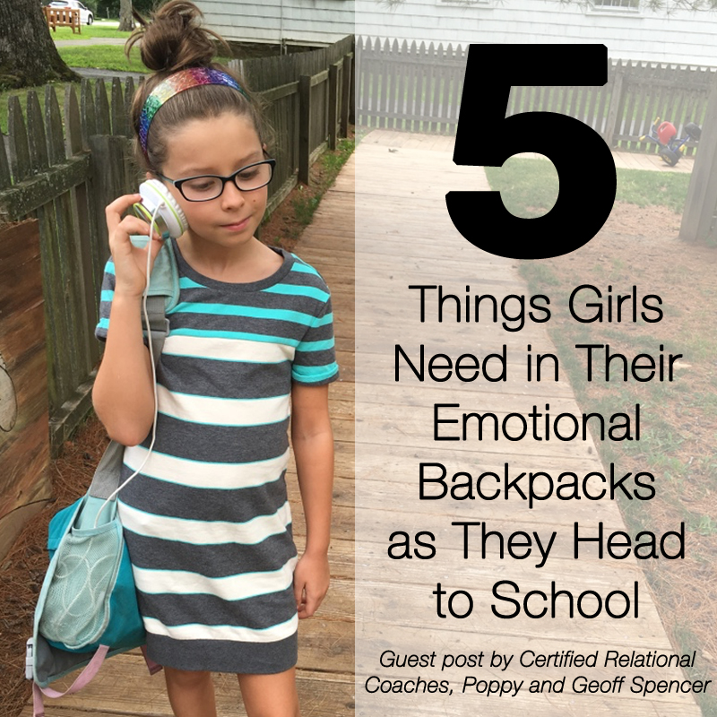 things girls need in emotional backpack school poppy geoff spencer