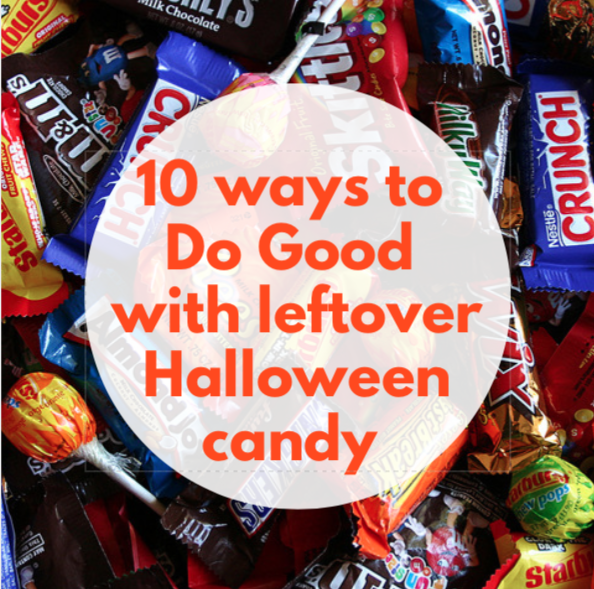 10 ways to donate leftover candy