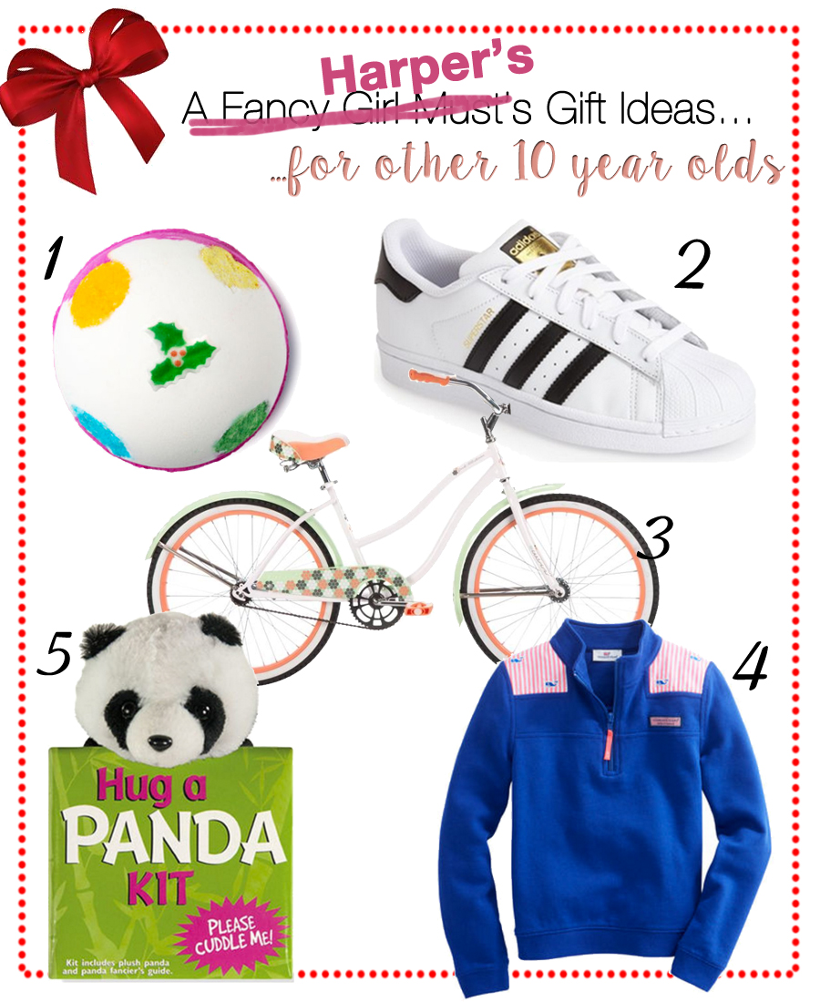 Harper's Gift Guide for 10 Year Old Girls