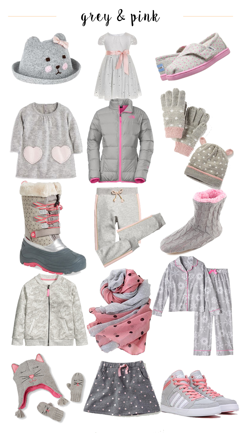 Winter Colors We Love: Grey and Light Pink