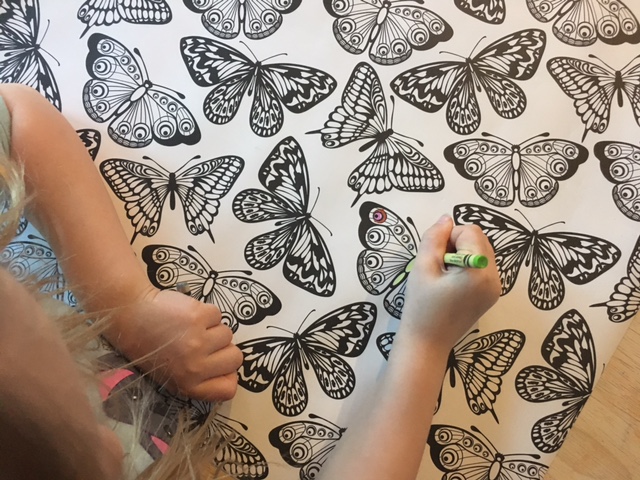 Friday Fresh Picks: Color Your Own Wrapping Paper 