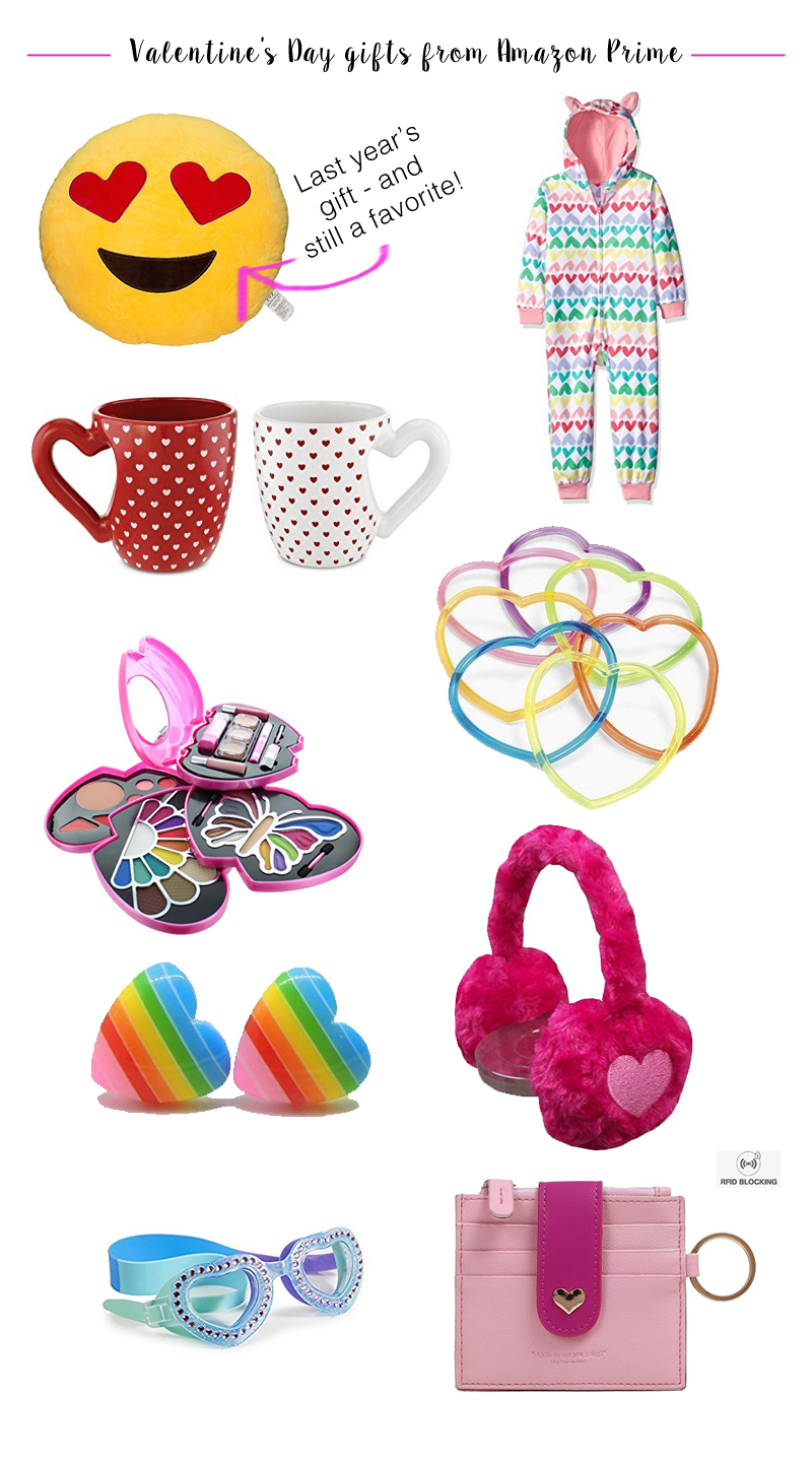 Last minute Valentine's Day gifts for girls from Amazon Prime 