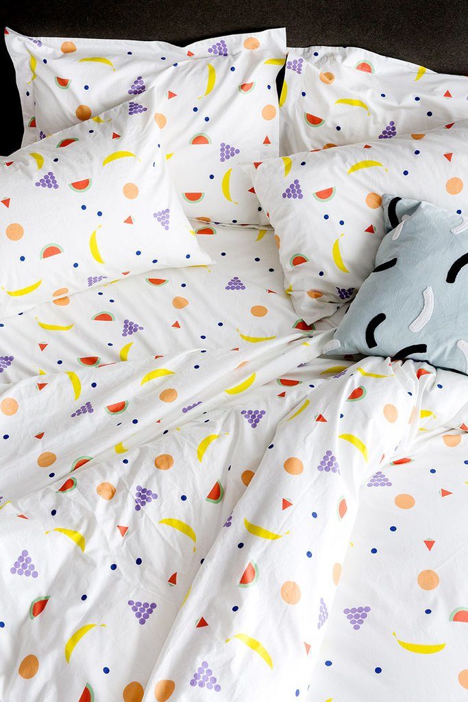 Friday Fresh Picks: Food Print Bed Sheets 